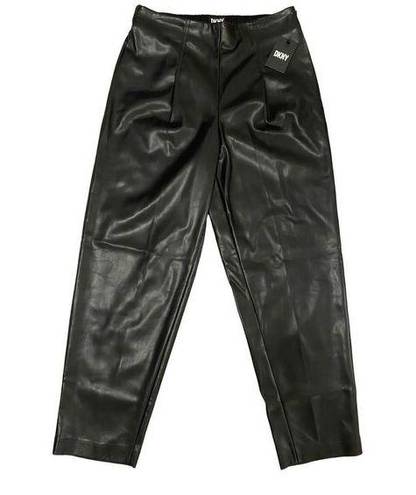 DKNY Nwt  Pleather High Waisted Pants Gothic Motorcycle Punk Grunge