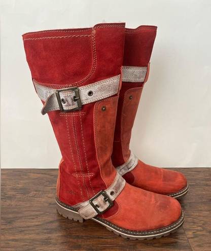 Krass&co Bos &  Brenda Boots Wool Lined Waterproof boots scarlet red 41