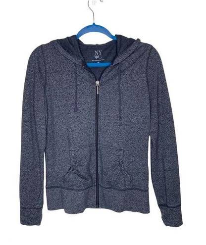 Krass&co NY& Dark Gray Charcoal Full Zip Up Hoodie