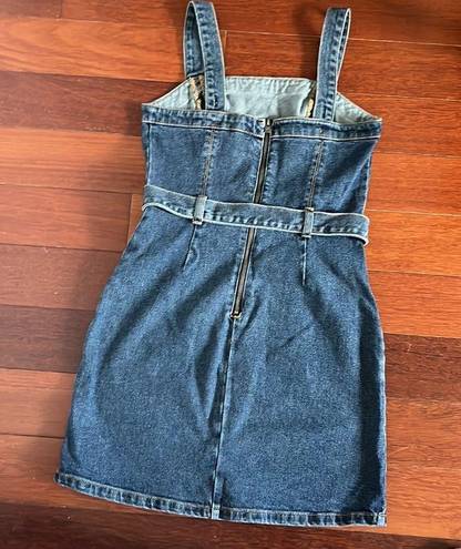 Hollister  | Denim Jean Dress with Pockets XS