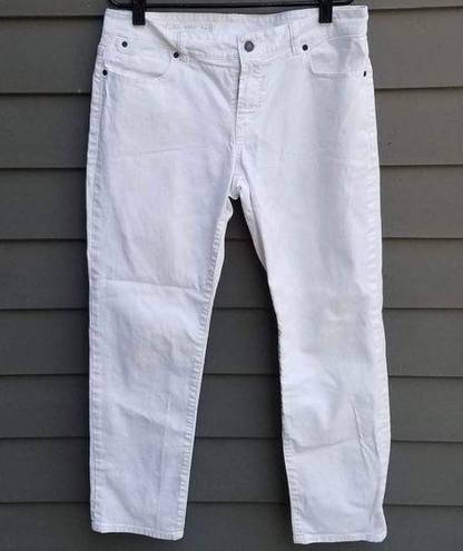 Talbots  Signature Ankle White Jeans Size 12/31