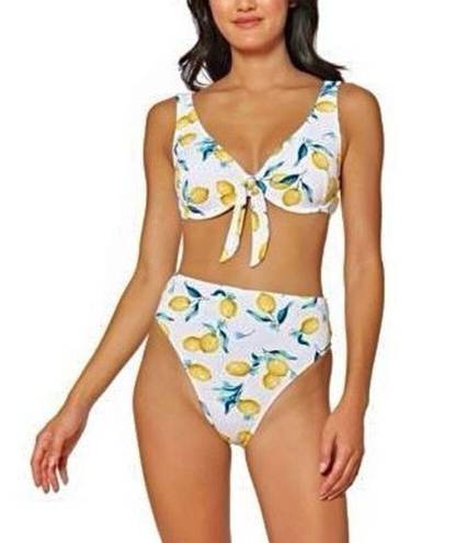 Jessica Simpson New.  lemon bikini. (D-cup) M-top/L-bottom.  Retails $119