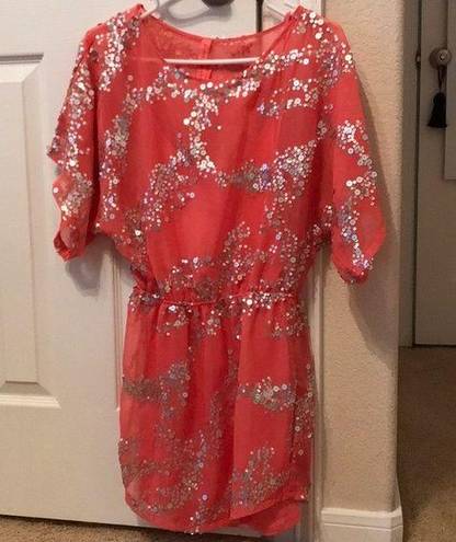 Eight Sixty FIRM  Scattered Sequin Tunic Dress XS