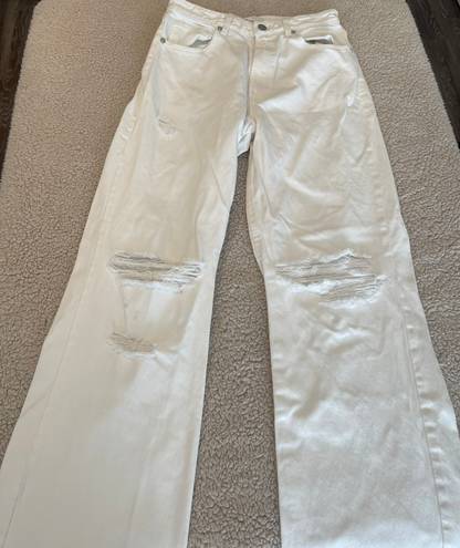 ZARA White Jeans