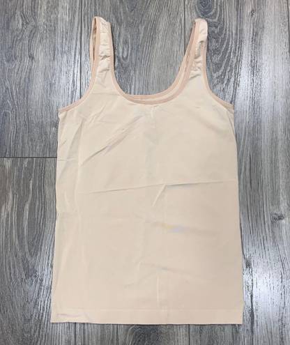 Carole Hochman Nude Scoop Neck Tank Top