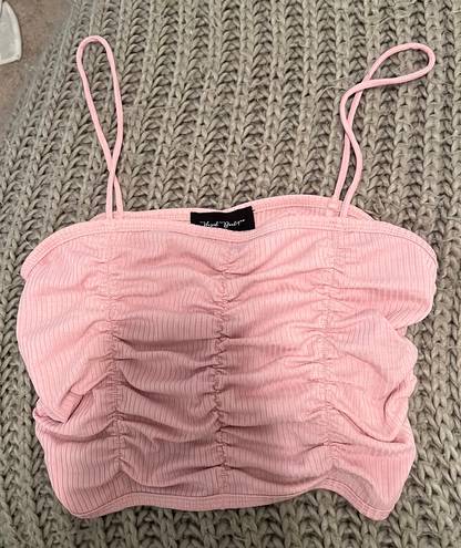 Hazel Boutique Pink Crop Top