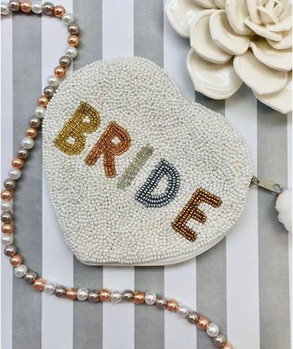 Anthropologie Beaded Bride Pouch