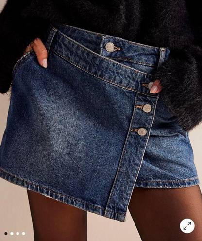 Free People Denim Mini Skirt