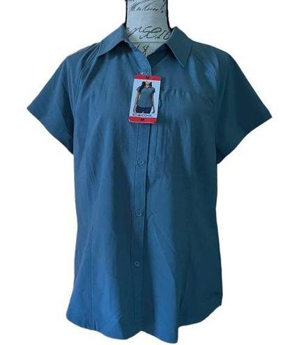 32 Degrees Heat 32 Degrees Cool Outdoor Performance Button Front Shirt Medium