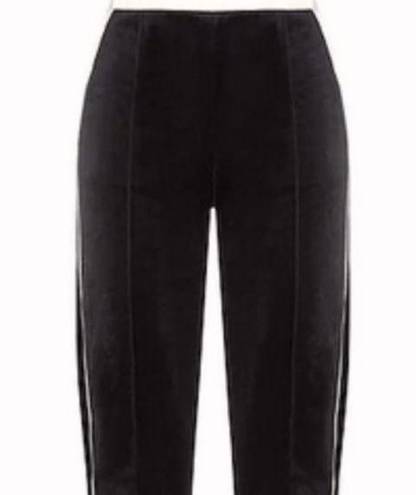 Emporio Armani Velour Casual Pants Black size 10