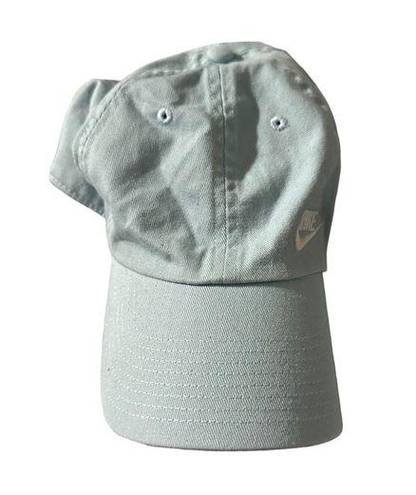 Nike  baby blue women's adjustable canvas hat