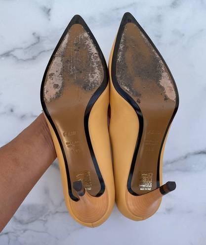 Fendi Anne women’s leather point-toe pumps size IT 38.5 US 8.5