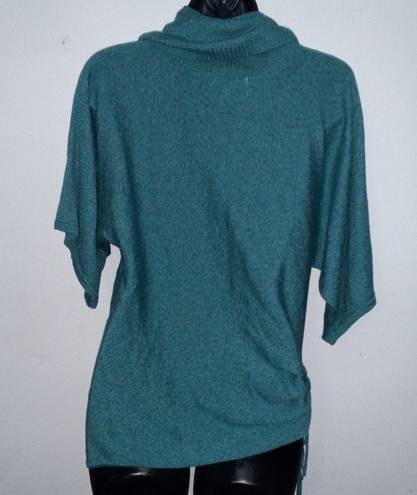 Dress Barn  green cowl neck half sleeve sweater