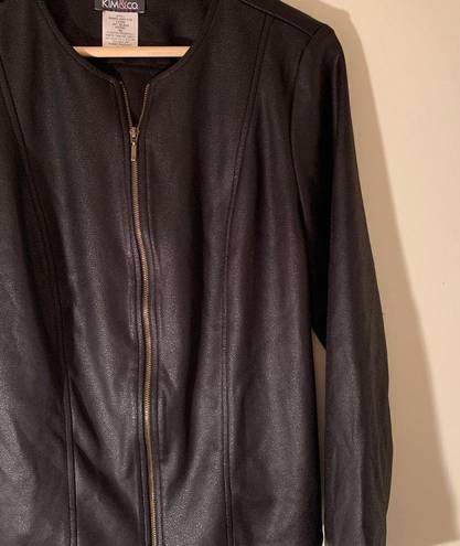 Krass&co Kim &  Faux Leather Jacket size XS