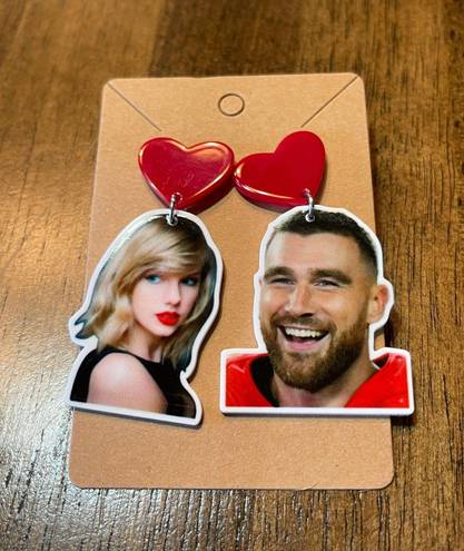 Taylor Swift Travis Kelce Earrings