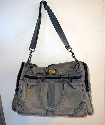 Oleg Cassini  Large Gray Duffle Bag