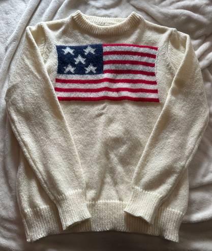 American Flag Sweater