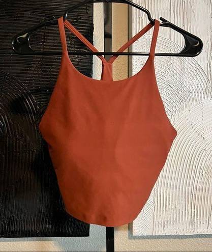 Old Navy 🎬 Final Price 🎬  Active Crop Burnt Orange Sportsbra - Med