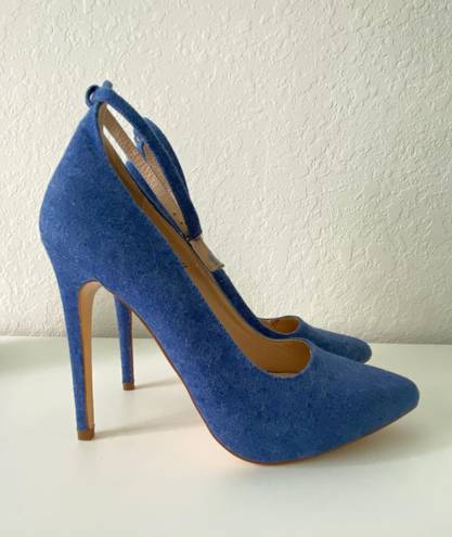 Love Culture 8 HIGH heels in blue