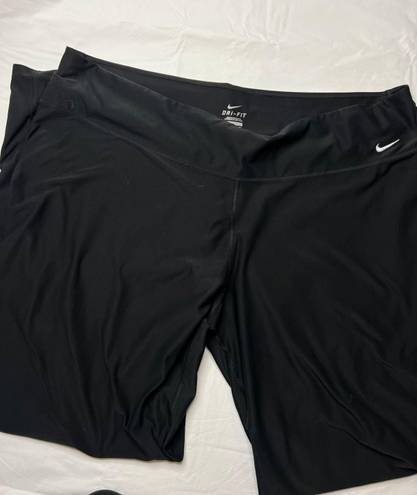 Nike Dri-Fit Straight Wide Leggings Pants