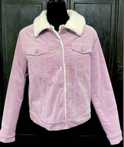 Forever 21 periwinkle/ parka jacket- size medium