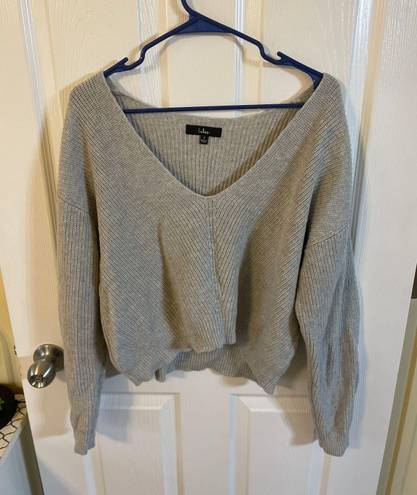 Lulus Lulu’s Gray Sweater