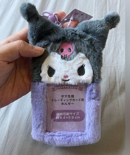 Sanrio Kuromi Plush Photocard ID Holder - 