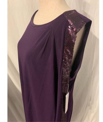 Scarlett Purple dress size 16 with sequence Scarlette