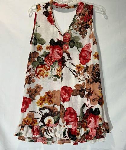 The Moon Sun &  Floral Top Women’s Small