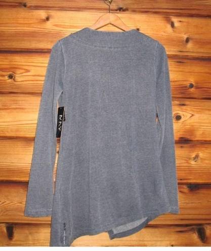 Andrew Marc NWT Gray Fleece Sweatshirt M