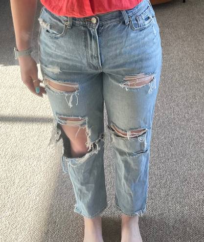 American Eagle Highest Waist 90s Boyfriend Jeans