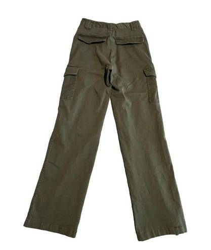 Rewind  Cargo Pants Womens Size 3 Juniors 26w Army Green Full Length Trousers