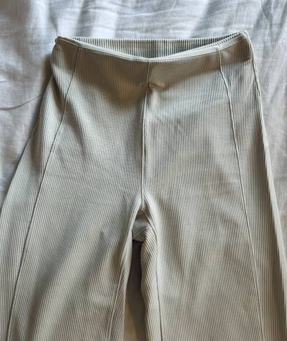 Lululemon Brushed Softstreme Ribbed Zip Flared Pant 32.5" 