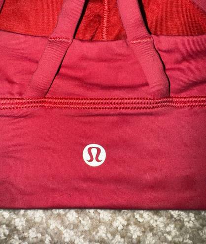 Lululemon Bright Pink Sports Bra