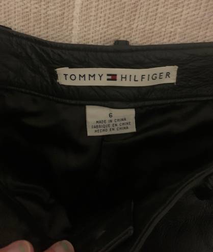 Tommy Hilfiger Leather Pants