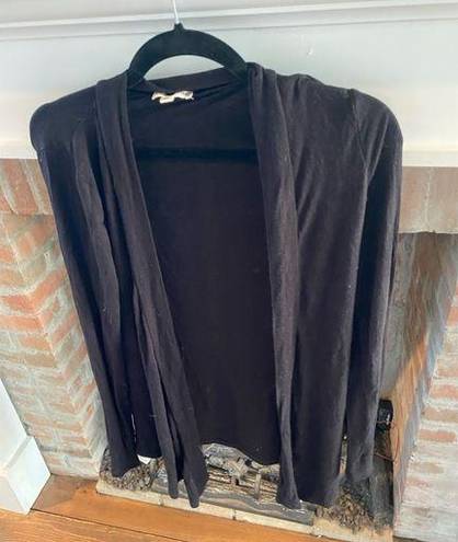 Zenana Outfitters  Black Long Sleeve Open front Cardigan size small