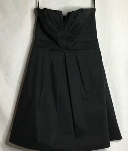 White House | Black Market COPY -  Strapless Pleated Mini Formal Dress Size 8