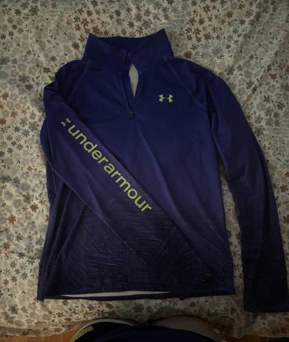 Under Armour Purple Long Sleeve Top