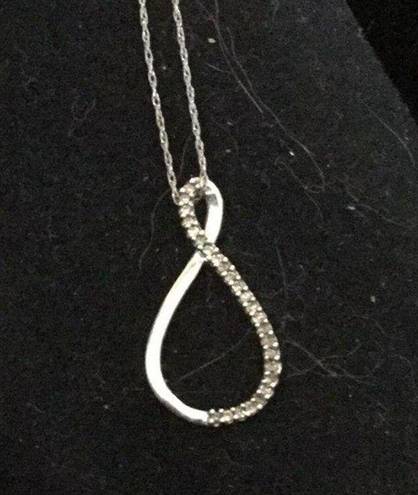 infinity NWB -  - sterling silver necklace