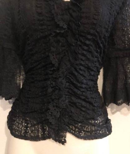 Cynthia Steffe NWOT  lace boho lined blouse. Sz M