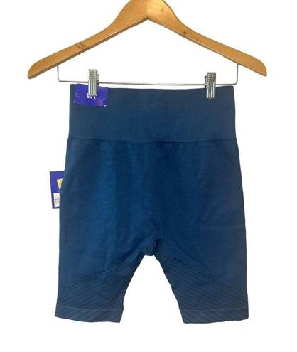 Joy Lab Blue Extra High-Rise Biker Shorts Size Small