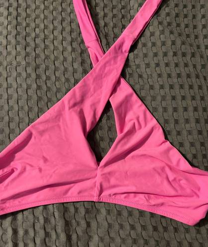 Aerie Hot Pink Bikini Top