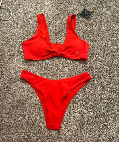 Zaful Red Bikini