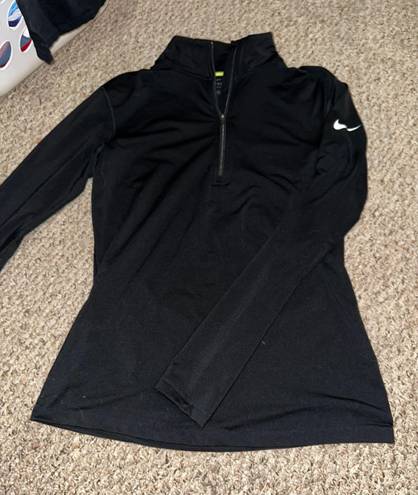 Nike Black Quarter-Zip Pullover