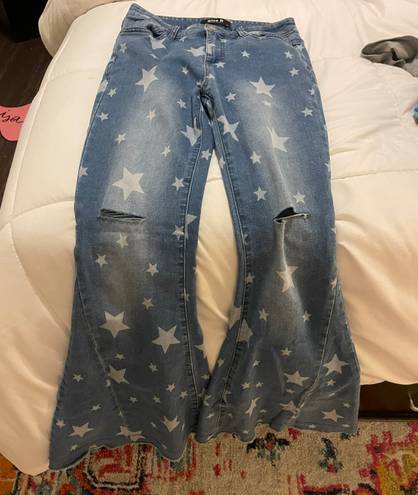 Blue B Collection Flare Jeans Size M