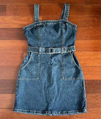 Hollister  | Denim Jean Dress with Pockets XS