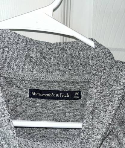 Abercrombie & Fitch  Grey High Neck Long Sleeve