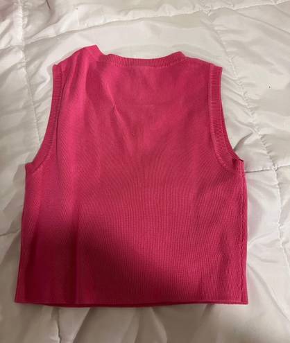 ZARA Pink Cropped Top