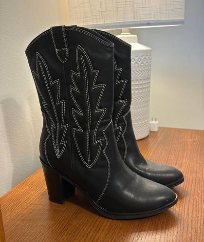 MIA Black Cowgirl Boots 