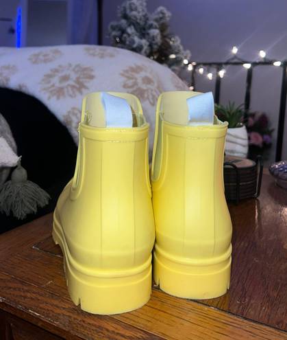 Yellow Rain Boots Size 9